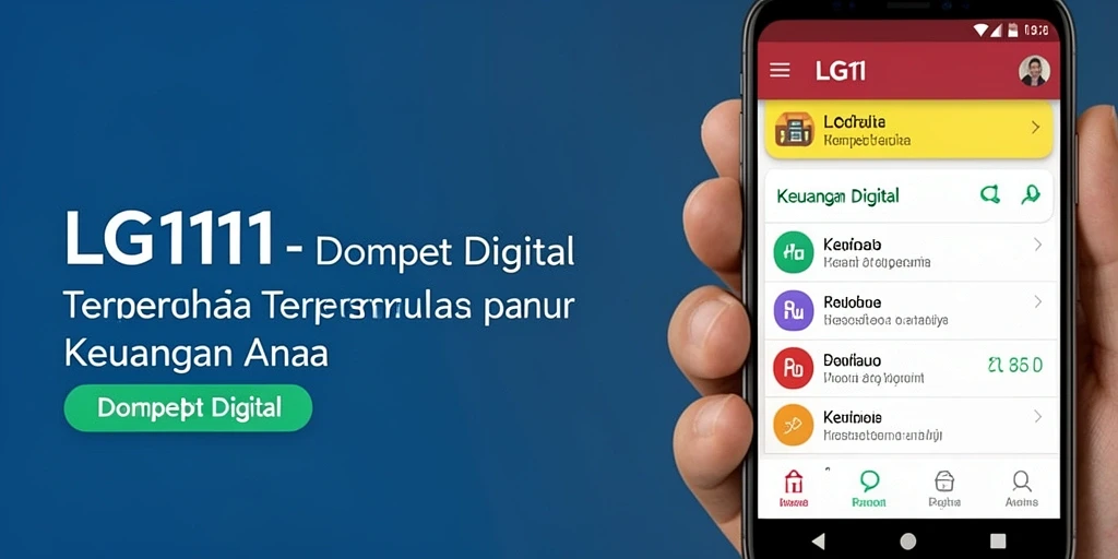 Tampilan antarmuka LG111 yang modern dan ramah pengguna.