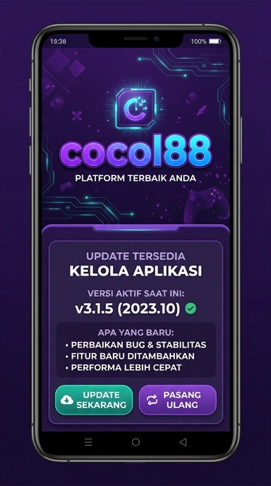 Tampilan riwayat versi cocol88